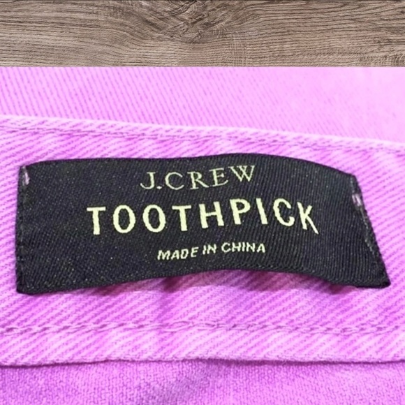 💗 J.Crew Toothpick Skinny Jeans – Cotton Candy Pink – Size 26A 💗 - Picture 4 of 5